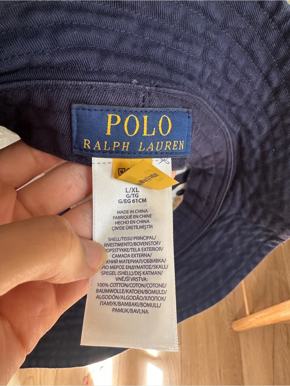 Polo by Ralph Lauren Navy Tropical Floral Bucket Hat